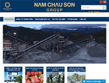 Tablet Screenshot of namchauson.com